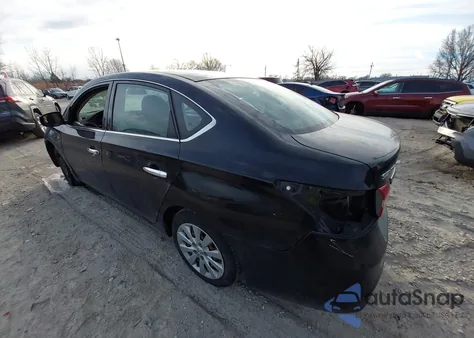 2017 Nissan Sentra S z USA, uszkodzony, nr VIN 3N1AB7AP6HY229953